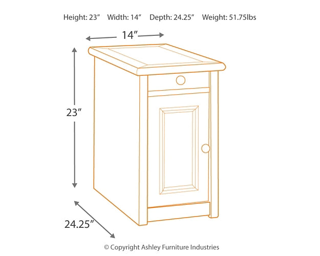 Bolanburg Chair Side End Table