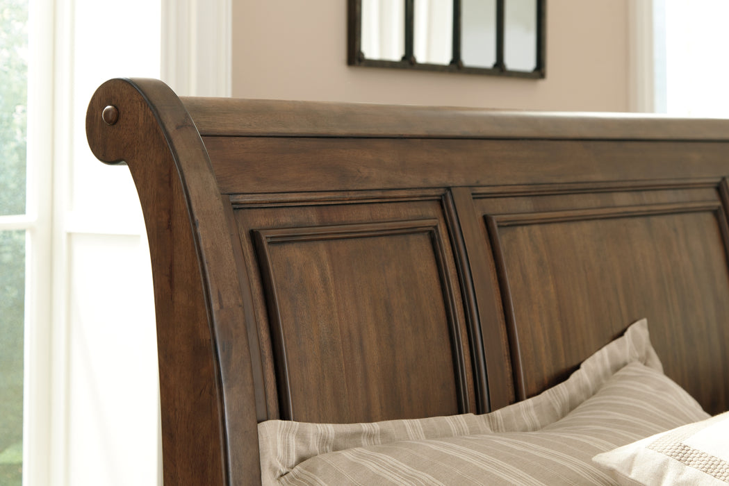 Robbinsdale  Sleigh Bed With Storage