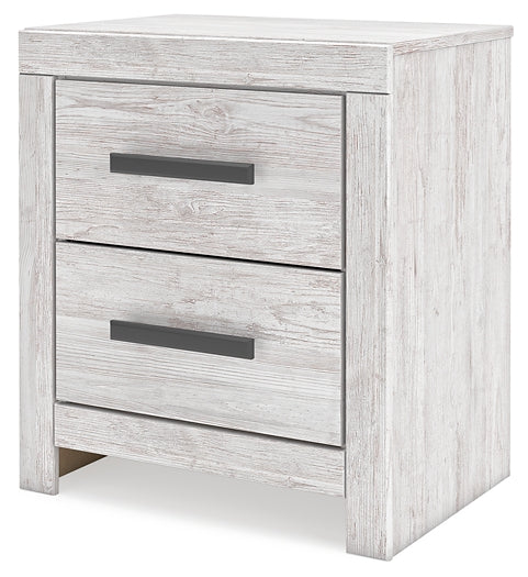 Cayboni Twin Panel Bed with Dresser and Nightstand