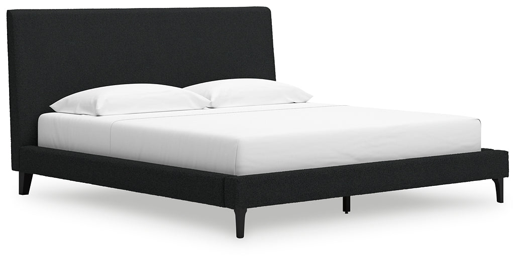 Cadmori King UPH Bed w/Roll Slats