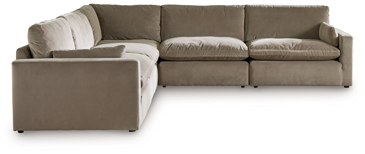 Sophie 5-Piece Sectional with Ottoman