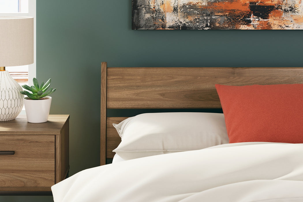 Deanlow Full Panel Headboard with 2 Nightstands