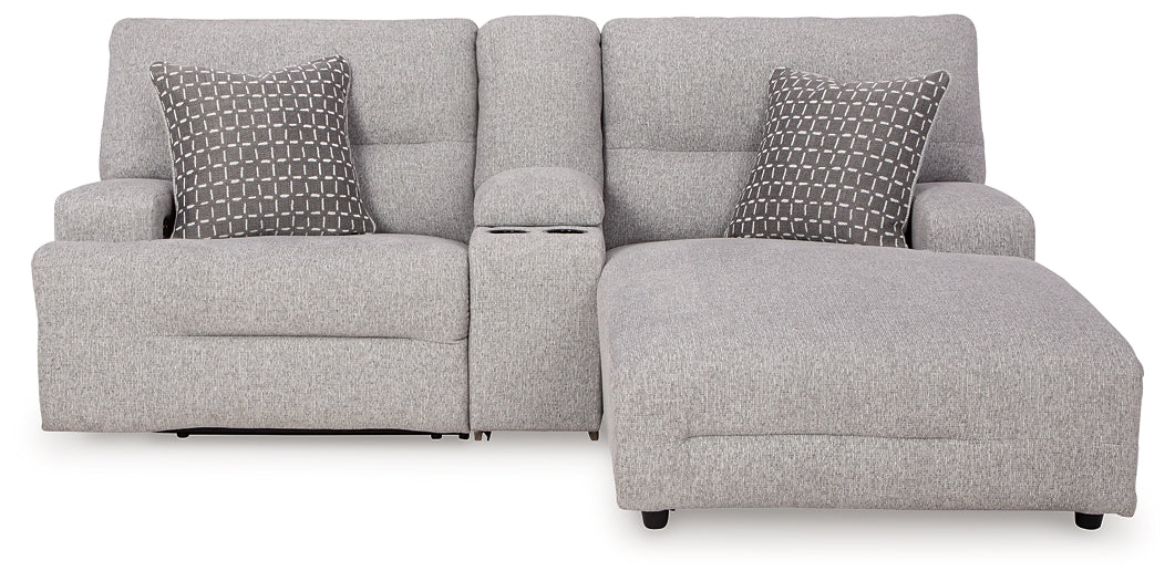 Acklen Place 3-Piece Power Reclining Sectional Sofa with Chaise