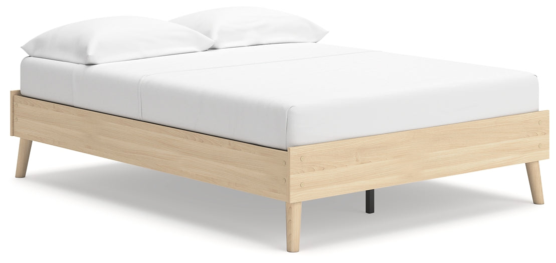 Cabinella Full Platform Bed with Dresser, Chest and Nightstand