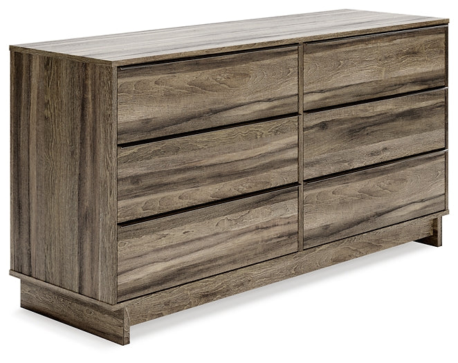 Shallifer Six Drawer Dresser