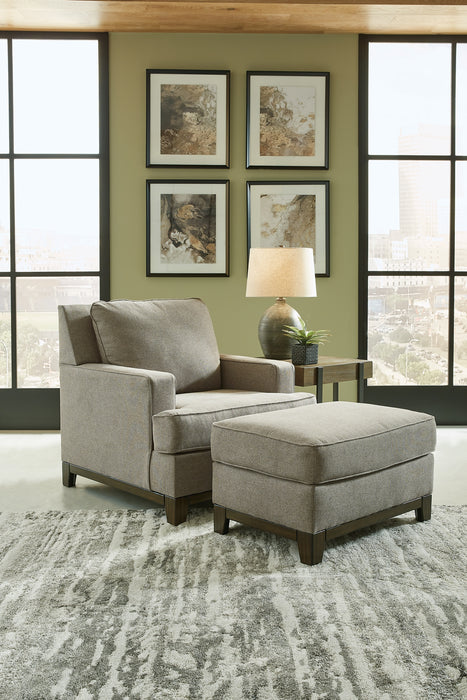 Kaywood Chair and Ottoman