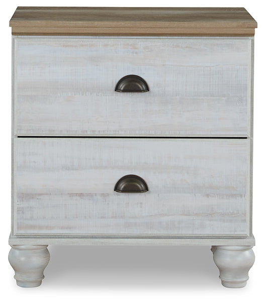 Haven Bay Queen Panel Bed with Mirrored Dresser, Chest and Nightstand